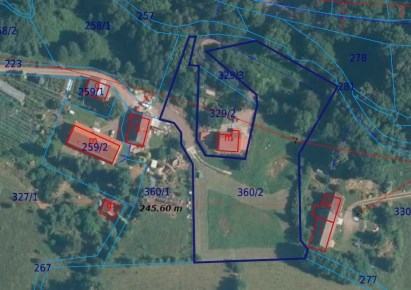 działka na sprzedaż - Mieroszów (gw), Rybnica Leśna